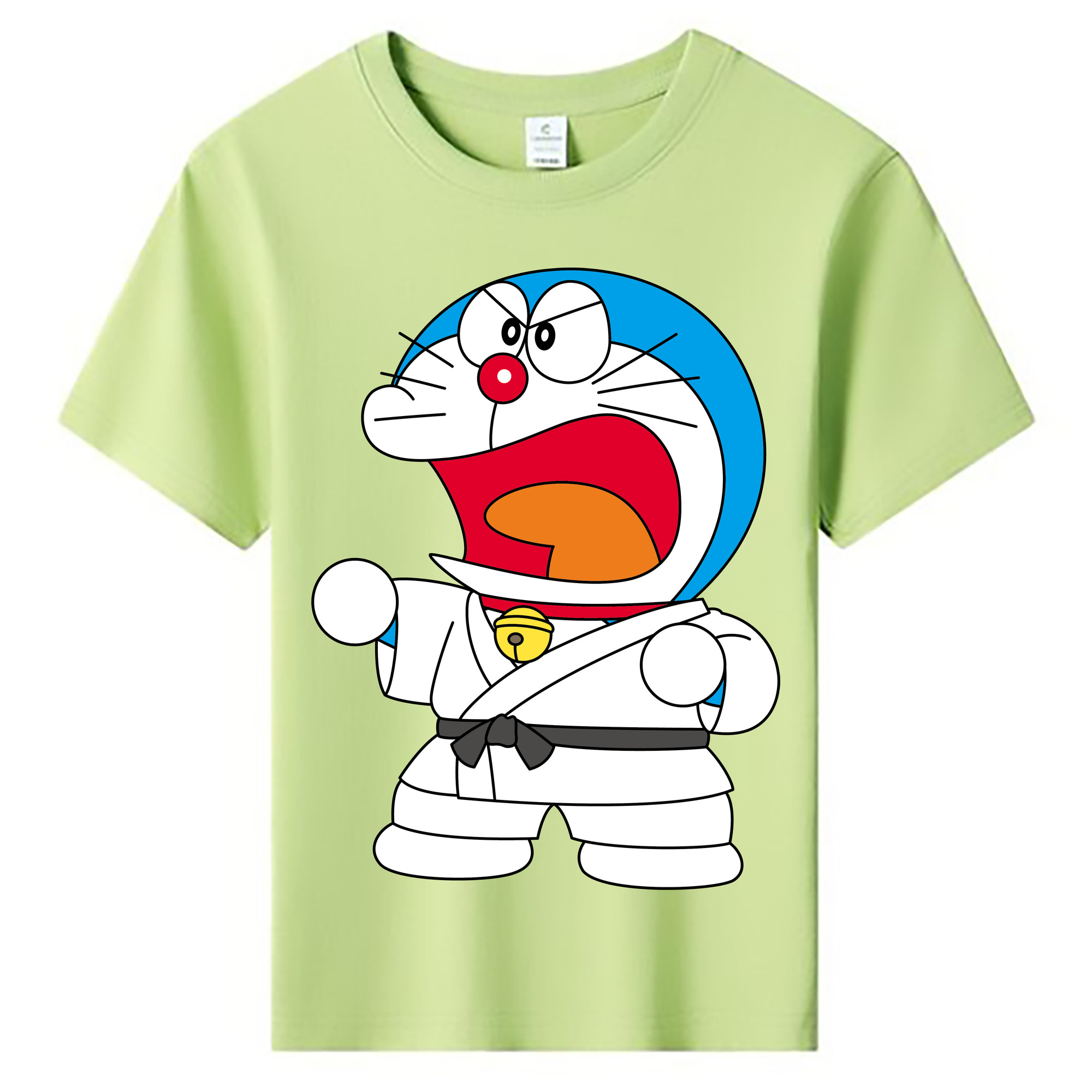 （画像用） ドラえもん Doraemon 綿100％キッズTシャツ（フロントプリント）